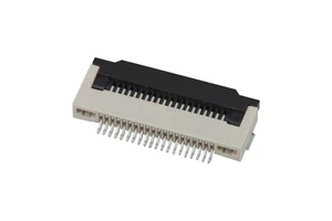 Clamshell Type 0.5mm Pitch 4 6 8 10 11 12 13 14 15 16 18 20Pin Bottom Contact H=2.0mm ZIF SMD FPC/FFC Connector