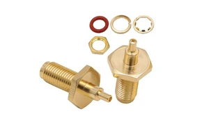 RF Connector SMA Jack Female Water Proof for Cable 1.13mm 0.81mm 1.37mm 1.32mm With O-ring Connector