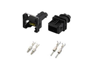 Customized Electric Automotive Connector Black Color Male Female Auto Connector