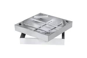 Stainless Steel Manhole Cover for Urban Infrastructure Projects Safety Reliability Assured for Outdoor Drainage System Floor