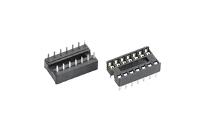 2.54 Pitch 14Pin IC Connector Double Rows 2*7pin 2.54mm Ic Socket for IC