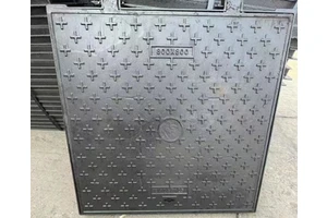 China Foudry Custom Noiseless B125 C250 D400 E600 F900 cast Iron Manhole Covers for Sale