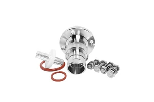 Aerospace Measurement and Control Good Signal Integrity Signal Transmission 1-5/8 EIA to 7/8 Inch Coaxial Cable Connector