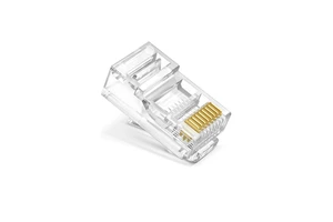 Bajeal Cat6 RJ45 Waterproof Crystal Head Ethernet LAN Connector Plug 8P8C Cat6 Cat6E Modular Plug 1000pcs/bag