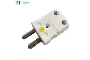 Big K Type High Temperature NY-NHX-K-M/F Ceramic Thermocouple Male/Female Connector Plug And Socket For PCB And Wire Connections