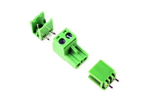 Pluggable Terminal Blocks 2EDG 5/5.08mm 2pins PCB Headers+Plugs KF2EDG Male Pins+Female Sockets MG2EDG