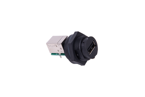 Screw-Lock Waterproof USB 3.0 Industrial Connector