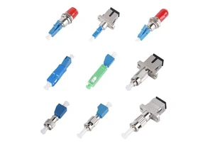 Fiber Optic APC/UPC FC/LC/SC/ST Male/Female to Adapter Single-mode Converter Hybrid Connector