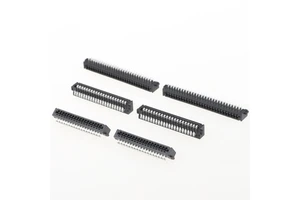1.25mm Card Board 3.2H FPC Connector Splint Type Flat Horizontal Double Row Connector Socket Without Cover