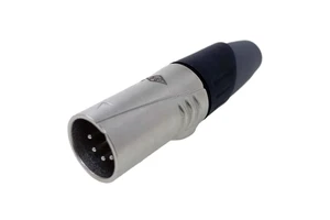 High Quality Professional Audio Video 5-Pin Male XLR Cable Connector Zinc Alloy Housing SREXACT Brand