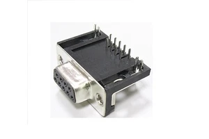 ARIBA DSH3-FXXAGXX-59 High Quality 9~37 Pin Female DIP Right Angle D-Sub Connectors First Pin L8.08 Black Housing Gold Contact