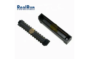 Samtec ERM8-030-02.0-L-DV-TR Conn HDR 60POS SMD Gold Male and Female Dual Row 10-Pin 200-Pin 0.8mm BTB Connector for PCB Brass