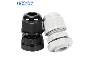High Quality PG9 Thread IP69 Waterproof Low Voltage Cable Terminals & Gland With PA66 Nylon Body For 4-8mm Cables-Hongjin Brand