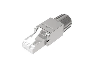 ZHEFAN Toolless Shielded Cat6 Field Termination Plug Connection Modular Plug Tool-Free RJ45 Cat7 Plug