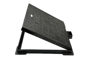 China Jingdong Low Price A15 B125 D400 ISO 9001:2000 Safe Ductile Iron Casting Manhole Cover with Frame for Road Facilities