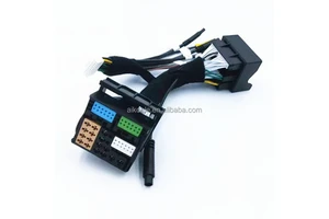 Car Connector 52P Automotive Wiring Harness Plug 8X0035444 In-car System Connector with Terminal Customized Wire Harness