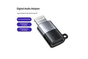 Type-C 3.5mm Adapter PD Charging Audio Transmission Live Streaming Mobile Phone Connector PC Fireproof Material Short Circuit