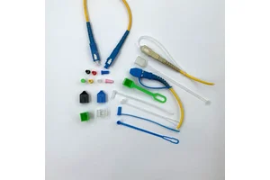 SC 2.5mm Dust Cap Cover Protector Fiber Optic Connector For 3G 4G 5G Networks FTTH Patch Cords 1000pcs/Pack