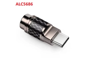 Pure Copper Carbon Fiber Type c ALC5686 Plug 32bit 384khz Type-c Plugs Connector