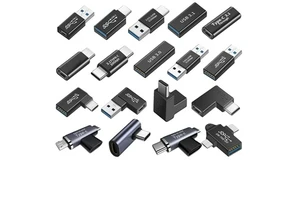 Universal OTG Type C Adapter USB C Male to Micro USB Female USB-C Converter for Macbook Samsung Note 20 Huawei Connector