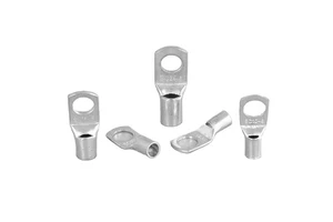 Tinned Copper Lugs Ring Crimp Terminals Welding Cable Connectors Kit Crimp Wire Connectors for Wire Terminals