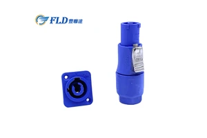 FCONNR Professional 3 Pin PowerCon Waterproof Power Connector For Light Led Screen And Video