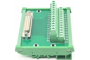 DB25-G DR25 DB25 Male D-Sub 25 Pin Connectors Terminal Block Breakout Board DIN Rail Type