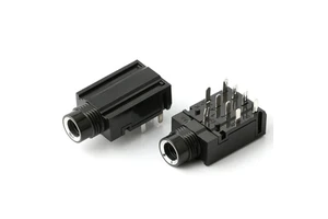 9 Pin Jack Audio Video Connector Pcb 1/4" Jack Socket Headphone Socket 6.35 Audio Socket