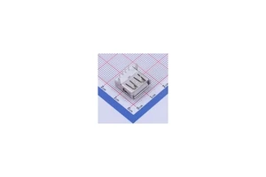 PCB Connectors 903-232A1017D10100 Type-A USB 2.0 Standard Female Right Angle 4P Contacts 1 Port USB Connector 903232A1017D10100