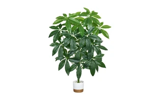 Artificial Potted Tree Real Touch Large Fern Tropical Palm Banana Tree Leaf for Home Indoor Decorative