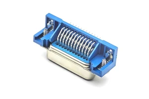YZTECH Right Angle Male 24P D-Sub Connector Model 57-24P for Printers High Quality Interface