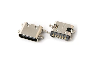 Type-c Usb Connectors 3.1 sink 0.8mm 6pins SMD Right Angle Female C type usb connector
