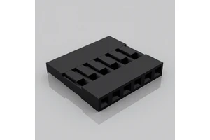 HC-TJC8-6Y-05 2.5mm 2.54mm Pitch Jst Dupont Connectors Wire To Board Connector Wire Harness Connector Plastic Housing