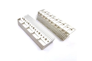 Soulin 2.0mm Spacing 5*30P 150Pin Straight Male Right Angle Female Backplane Connector for Automotive Industry Future Bus