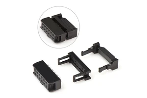 2.54 Pitch IDC FC Connector Female Socket 2.54mm Pitch Idc Header Female Socket 12Pins IDC Connector