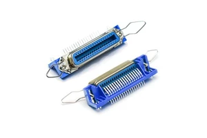Centronics(57) 36pin Female Right Angle for PCB ,CN Female Connector