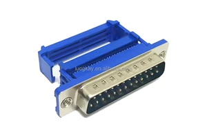 High Quality D-SUB 25Pin Male IDC Type DB 25 Pin Connector for Cable Premium Connectors