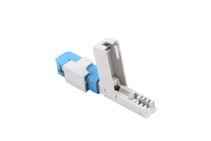 SCUPC FTTH Embedded SC/UPC Optical Fiber Cold Connector Leather Cable Telecom Grade Optical Cable Quick Connector