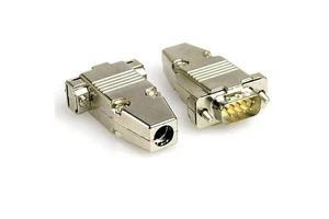 D-SUB 9P/HDB15 connector backshells d type 9 pin connector hood
