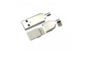 36mm Type a USB 2.0 Connector Male with Housing Solder Molding Data Cable