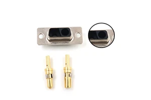 Gold Plated 7W2 Female Welding DB Connector Dip Male D SUB Connector PCB High Power D SUB Connector