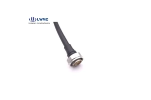 Waterproof RF Din Male RF Coaxial Connector to 4.3/10 Male for 1/2 Super Flexible Coax Cable