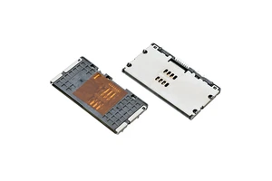 MUP New Design ICA-697 Replacement SMT Type Smart Card Connector IC Card Reader Socket for Bank POS Identification Recognition
