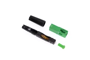 SC-APC Fiber Optic Connector FTTH Single Mode LC UPC Quick Connect Fiber Optic Fast Connector Vertical Insertion