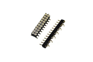 Free Samples 1.778Mm Sapcing Height 3.0mm Positions 20p-68p IC Socket Pin Header Straight Connector for Pcb Board