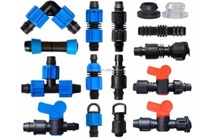 Drip Tape Accessories Quick Connector 16mm Irrigation Watering Drip Tape fittings
