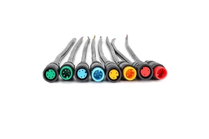 M5 M8 M12 M16 Waterproof Terminal Block M8 Wire Harness Connector 2 3 4 5pin M8 Connector