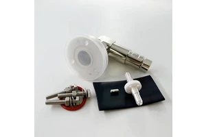 RF Coaxial Connector 7/8" EIA Flange Right Angle Connector for RG393 Coaxial Cable