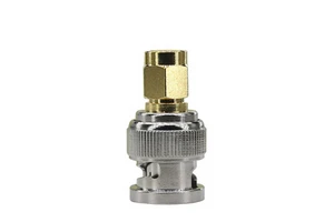 Wayiii DC-4GHz RF Coaxial Adapters BNC Male SMA Male Stainless Steel RF Microwave Components High Performance Coaxial Connectors