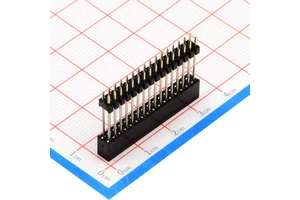 2.54 mm 2.00mm Double Row 2x20 Pin 40p Long Connector Stackable Female Male Pin Header for Raspberry Pi Board to Board Mezzanine